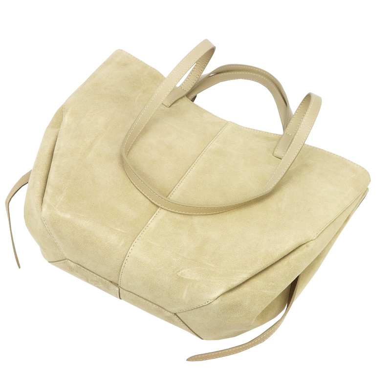 Stylowa Duża zamszowa damska shopperbag elegancka torebka na ramię Luka
