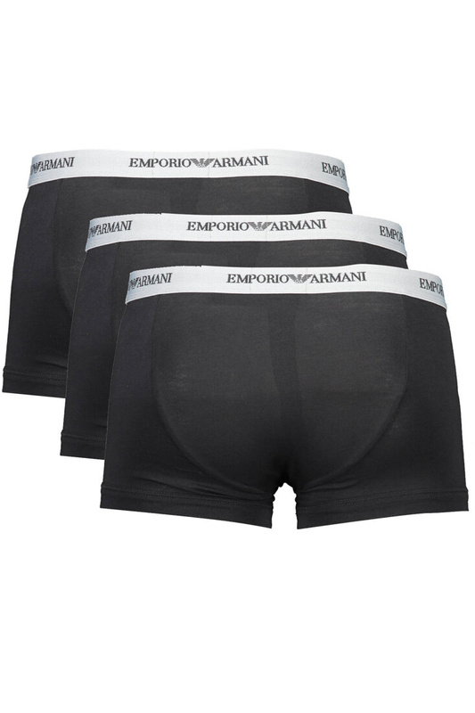 CZARNE BOKSERKI MĘSKIE EMPORIO ARMANI