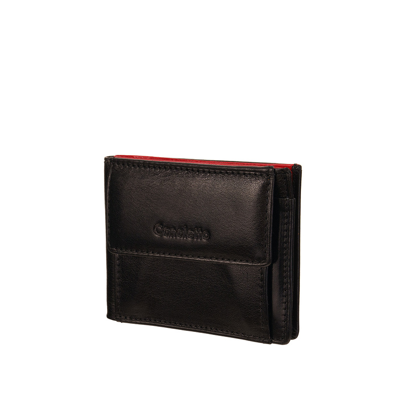 Mały skórzany portfel Canaletto ochrona RFID PD1055s1638