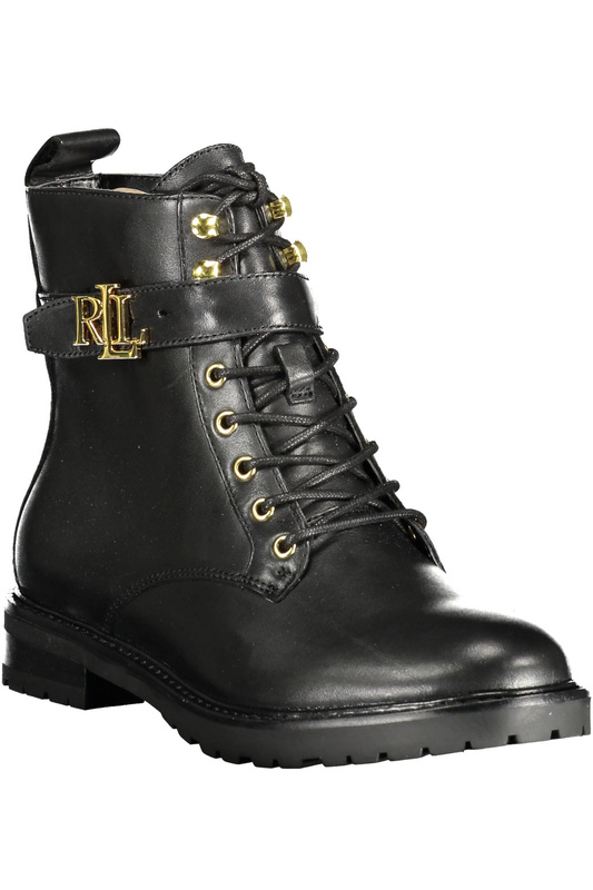 CZARNE BOTKI RALPH LAUREN DAMSKIE