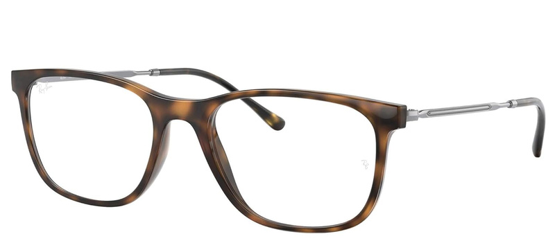 Okulary RAY BAN RX7244201253. Okulary, Kolor brązowy. Mężczyzna.