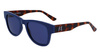 Okulary KARL LAGERFELD KL6088S-400. Okulary przeciwsłoneczne, Kolor niebieski. Unisex.