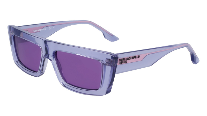 Okulary KARL LAGERFELD KLJ6147S56156. Okulary przeciwsłoneczne, Kolor PURPLE. Unisex.