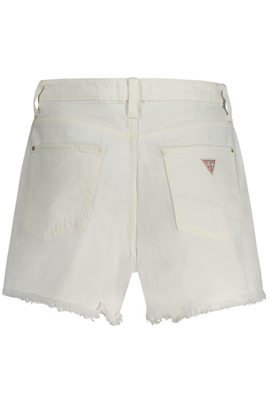 GUESS JEANS JEANS KRÓTKIE DAMSKIE BIAŁE