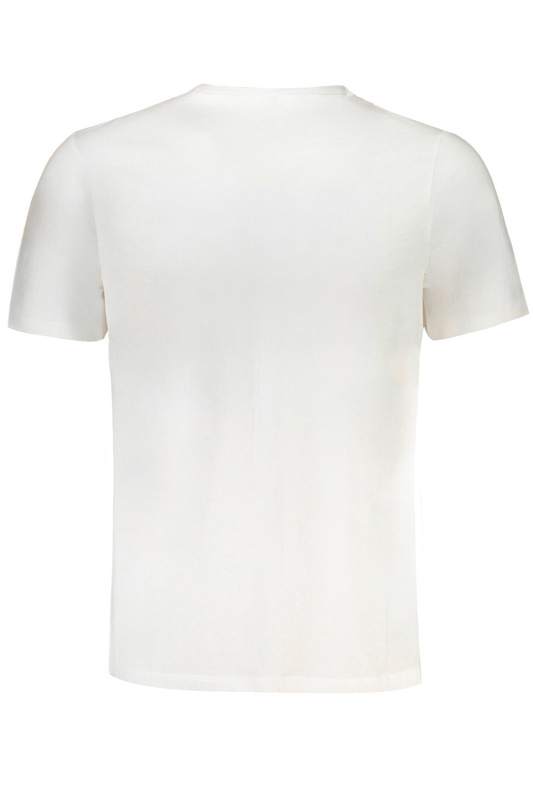 T-SHIRT MĘSKI Z KRÓTKIM RĘKAWEM GIAN MARCO VENTURI BIAŁY