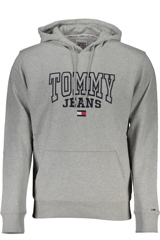 SZARY MĘSKA BLUZA BEZ ZAMKA TOMMY HILFIGER
