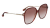 Okulary VICTORIA BECKHAM VB613S-607. Okulary przeciwsłoneczne, Kolor Bordeaux honey. Kobieta.