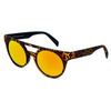 Okulary ITALIA INDEPENDENT 0903-ZEB-044. Okulary przeciwsłoneczne, Kolor pomarańczowy. Unisex.