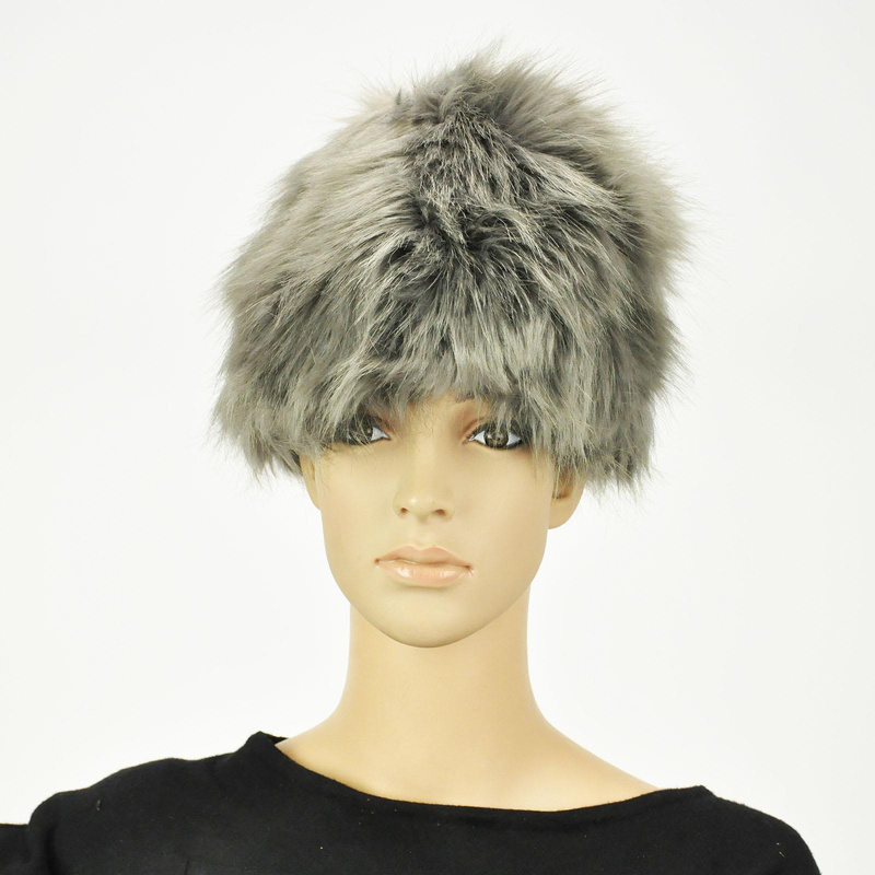 Pierre Cardin damska czapka futrzana czapka zimowa bucket sztuczne futro