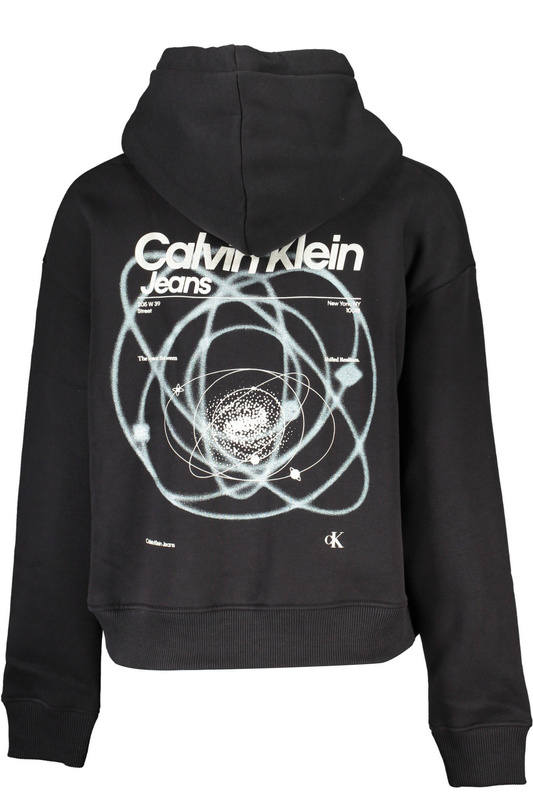 CZARNA BLUZA DAMSKA CALVIN KLEIN Z ZAMKIEM
