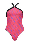 KARL LAGERFELD BEACHWEAR JEDNOCZĘŚCIOWY KOSTIUM KĄPIELOWY DAMSKI CZERWONY