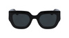 Okulary VICTORIA BECKHAM VB606S4924001. Okulary przeciwsłoneczne, Kolor czarny. Kobieta.