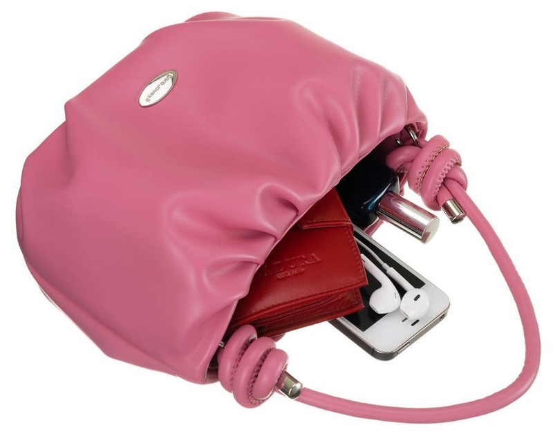 Mała stylowa torebka damska z miękkiej eko skóry - David Jones