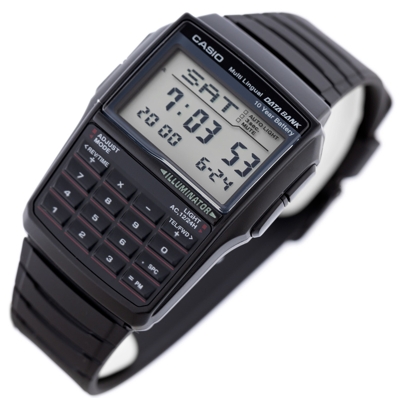 ZEGAREK MĘSKI CASIO VINTAGE DATABANK DBC-32D-1ADF (zd162b) + BOX