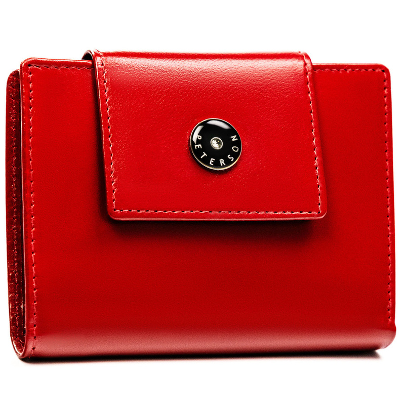 Skórzany damski portfel Peterson PTN 70616-9 NGV