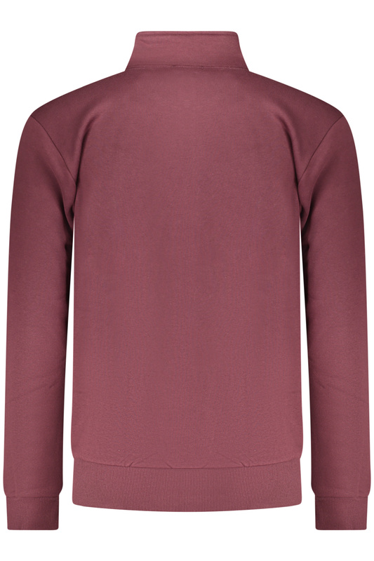 COVERI MOVING M�SKA CZERWONA BLUZA Z ROZPINANYM NA ZAMEK