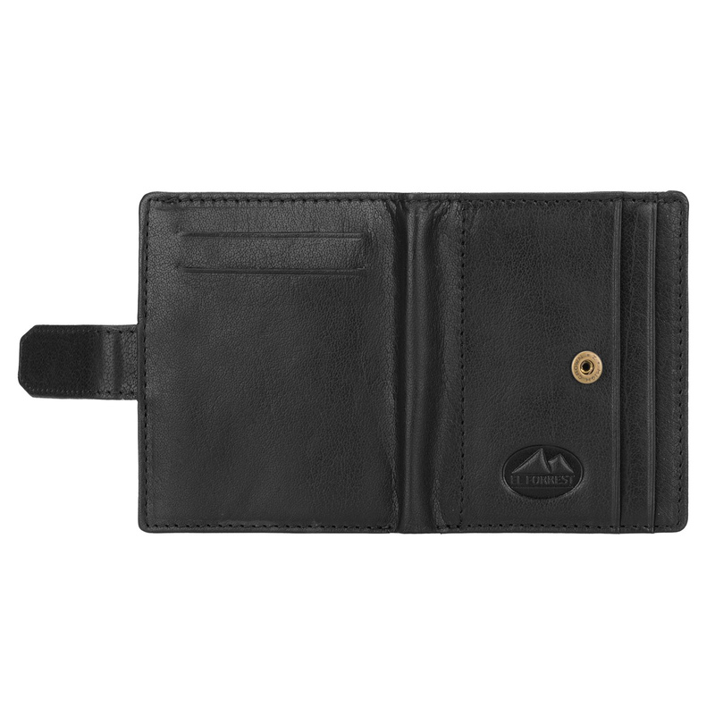 Skórzane męskie etui na karty od EL FORREST z RFID