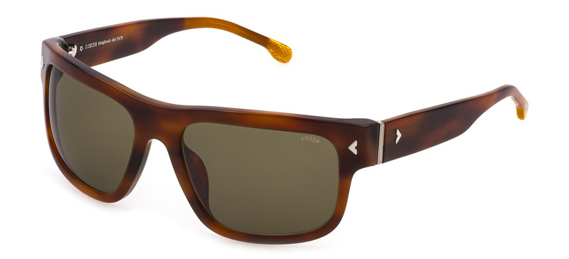 Okulary LOZZA SL4262-5809XW. Okulary przeciwsłoneczne, Kolor brązowy. Mężczyzna.