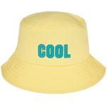 Żółty Kapelusz dwustronny bucket hat modny cool kap-t-2