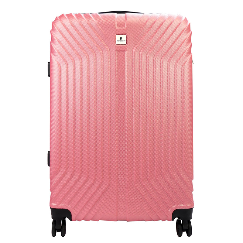 Mocna walizka damska z ABSu Pierre Cardin ISTANBUL MED10 x3 Z