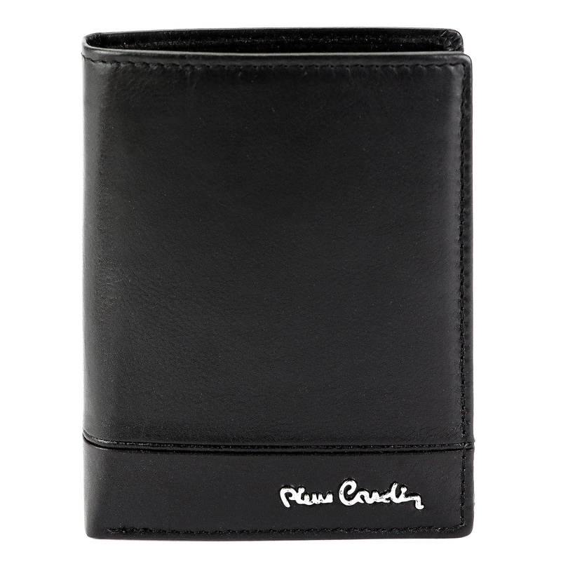 Rozbudowany skórzany męski portfel Pierre Cardin