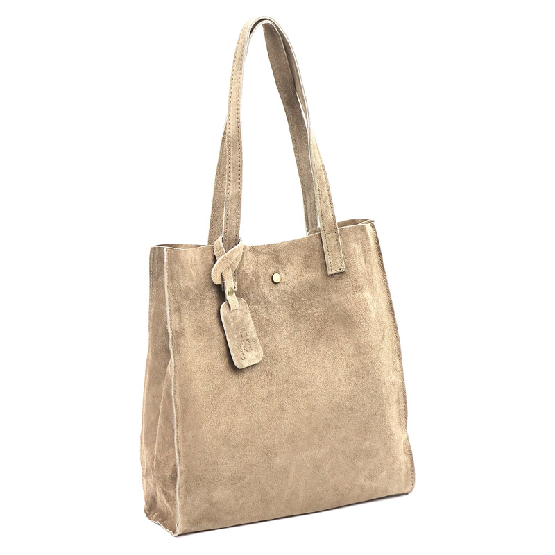 skóra zamsz Damski torebki skórzane Luka 25-041