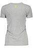 GUESS JEANS T-SHIRT Z KRÓTKIM RĘKAWEM DAMSKI SZARY