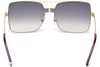 Okulary WEB EYEWEAR WE0201-34Z. Okulary przeciwsłoneczne, Kolor złoty. Kobieta.