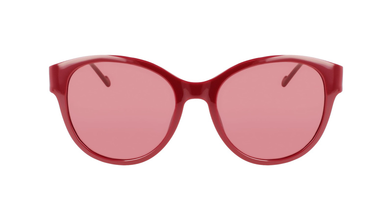 Okulary LIUJO LJ762SR-601. Okulary przeciwsłoneczne, Kolor czerwony. Kobieta.