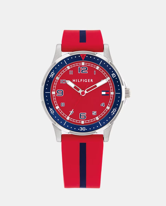 Zegarek TOMMY HILFIGER 1720035. Kwarcowy, Kolor czerwony. CHILDREN'S.