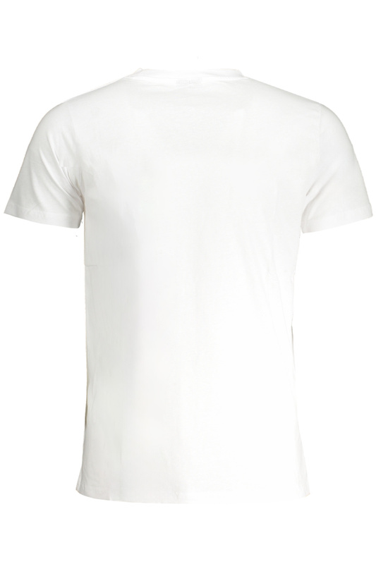 BIAŁY T-SHIRT MĘSKI Z KRÓTKIM RĘKAWEM NORWEGIA 1963