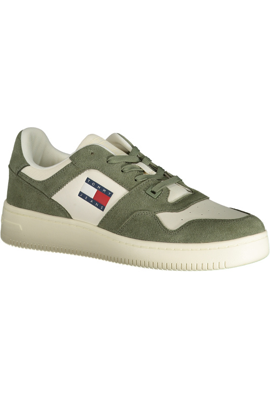 ZIELONE MĘSKIE BUTY SPORTOWE TOMMY HILFIGER