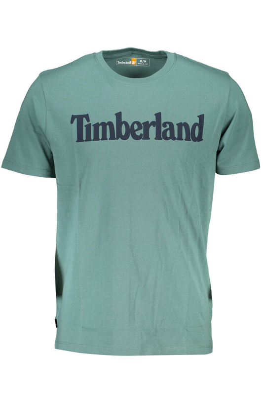 ZIELONY T-SHIRT MĘSKI Z KRÓTKIM RĘKAWEM TIMBERLAND