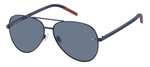Okulary TOMMY HILFIGER TJ-0008-S-FLL. Okulary przeciwsłoneczne, Kolor niebieski. Unisex.
