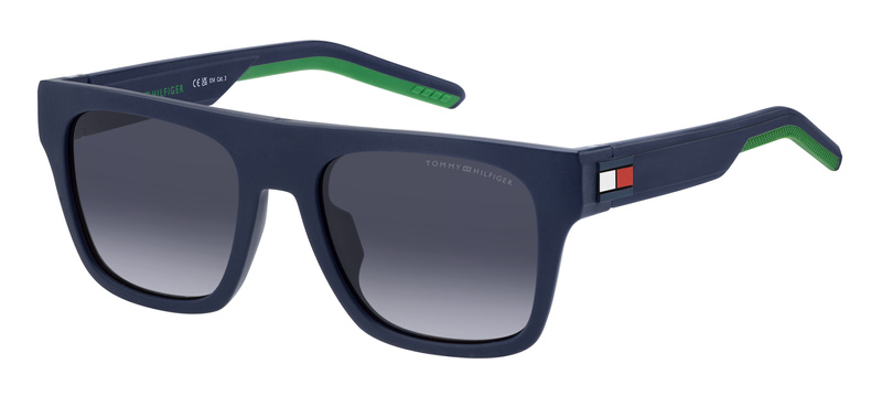 Okulary TOMMY HILFIGER TH-1976-S-FLL. Okulary przeciwsłoneczne, Kolor niebieski. Mężczyzna.