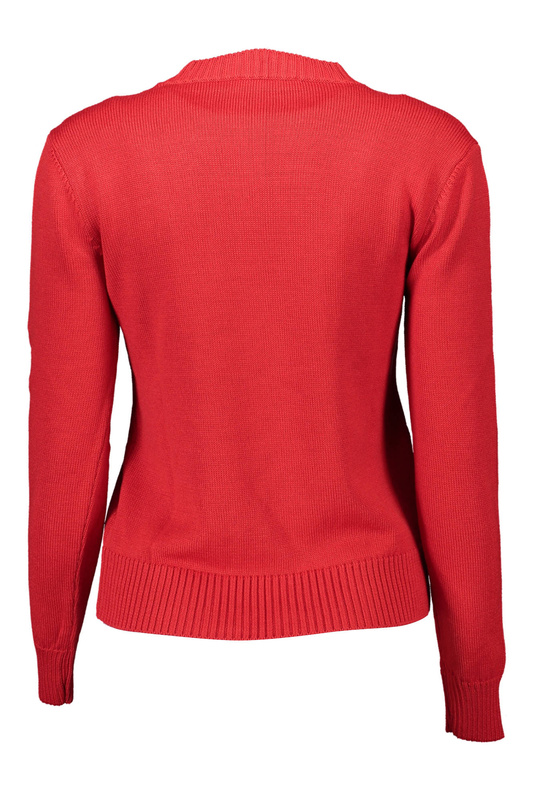 CZERWONY SWETER GAELLE PARIS DAMSKI