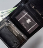 Zgrabna Portmonetka damska skórzana z RFID Cavaldi
