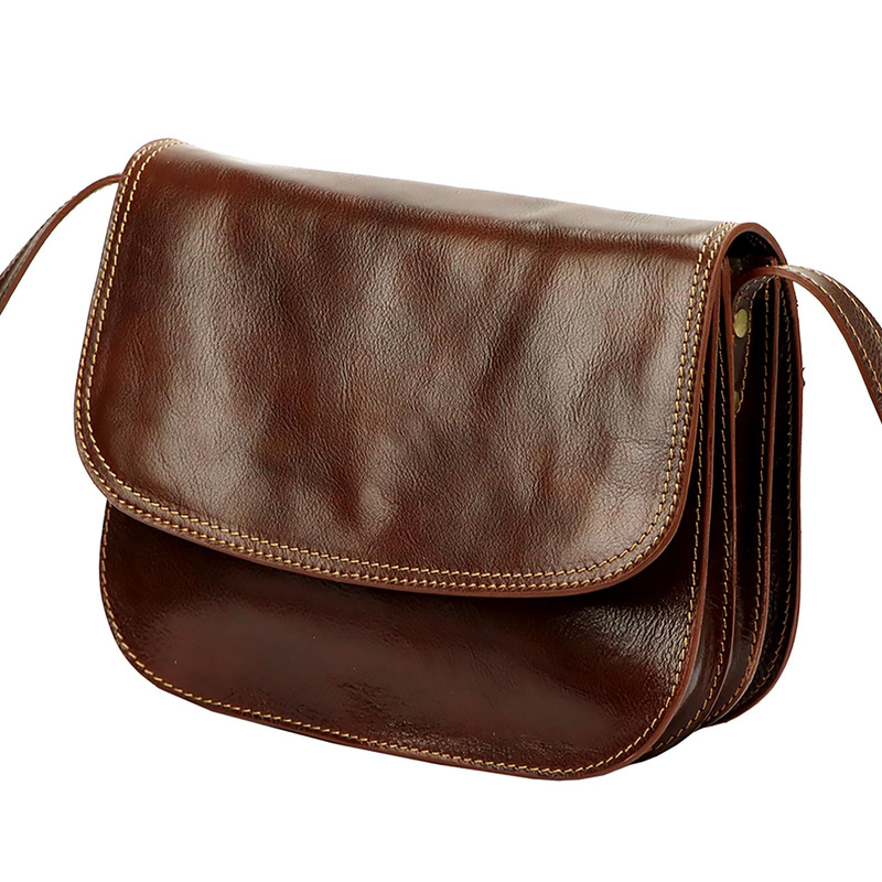 Florence Damska listonoszka skórzana klasyczna torebka przez ramię