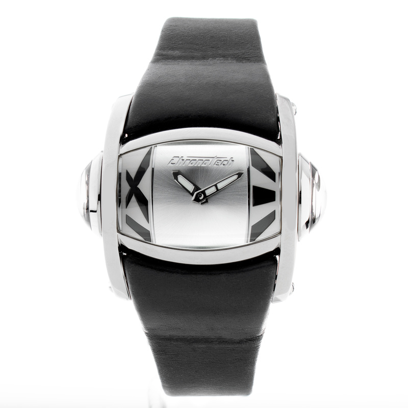 Zegarek CHRONOTECH CT7681M-08. Kwarcowy, Kolor biały. Unisex.