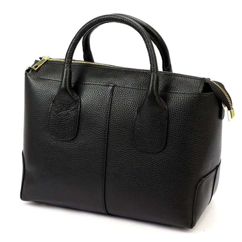 Luka Skórzany damski pojemny kuferek do ręki torebka na ramię z paskiem