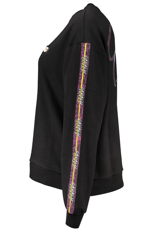 BLUZA CAVALLI CLASS BEZ ZAMKA DAMSKA CZARNA