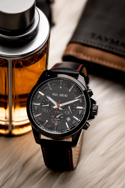 ZEGAREK MĘSKI PAUL LORENS - PL20010A-1A3 (zg379b) + BOX