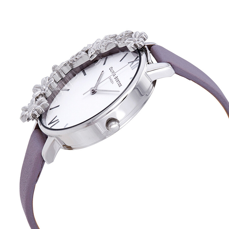 Zegarek OLIVIA BURTON OB16CB05. Kwarcowy, Kolor biały. Kobieta.