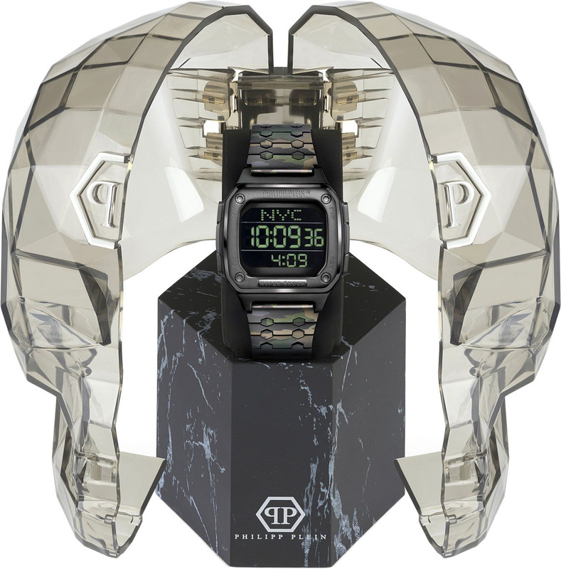Zegarek PHILIPP PLEIN PWHAA0921. Kwarcowy, Kolor szary. Mężczyzna.