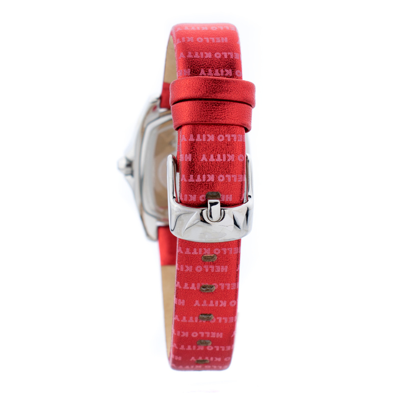 Zegarek CHRONOTECH CT7094SS-28. Kwarcowy, Kolor czerwony. Kobieta.