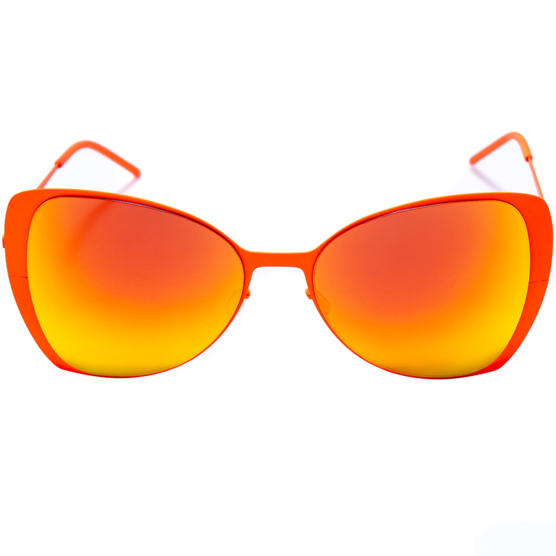 Okulary ITALIA INDEPENDENT 0204-055-000. Okulary przeciwsłoneczne, Kolor czerwony. Kobieta.