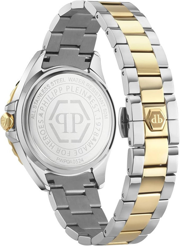 Zegarek PHILIPP PLEIN PWPOA0424. Kwarcowy, Kolor biały. Kobieta.