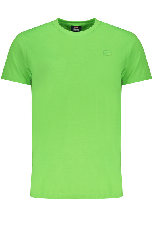 ZIELONY T-SHIRT MĘSKI Z KRÓTKIM RĘKAWEM Norway 1963