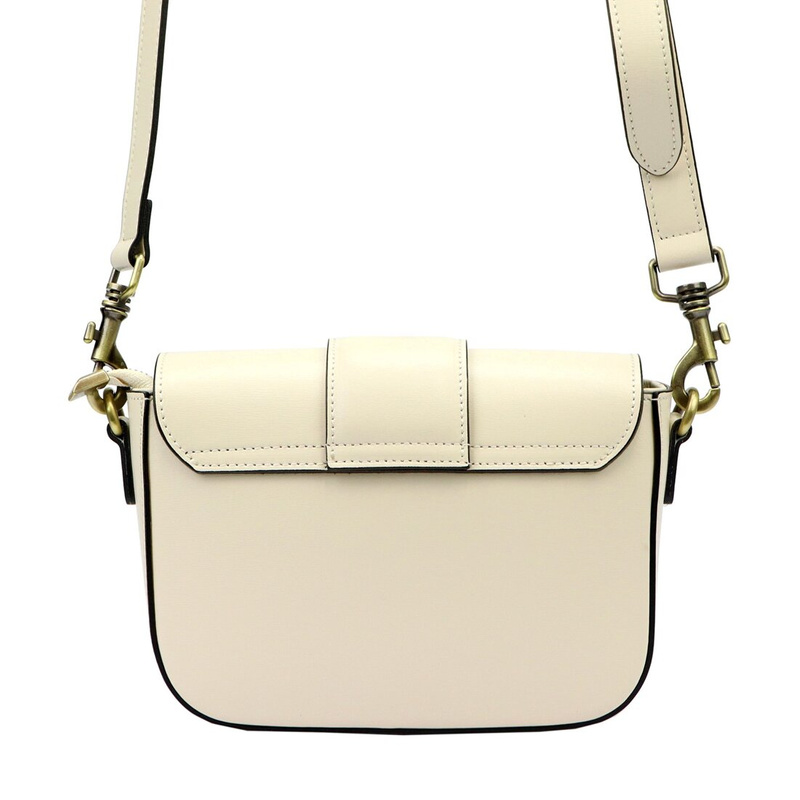 Luka damska listonoszka skóra naturalna torebka przez ramię z klapą