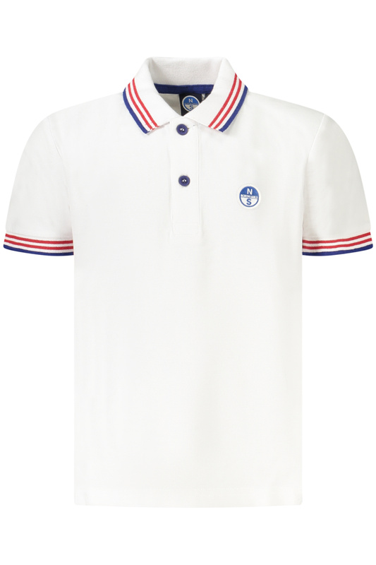 NORTH SAILS POLO KRÓTKI RĘKAW DZIECIĘCE BIAŁE